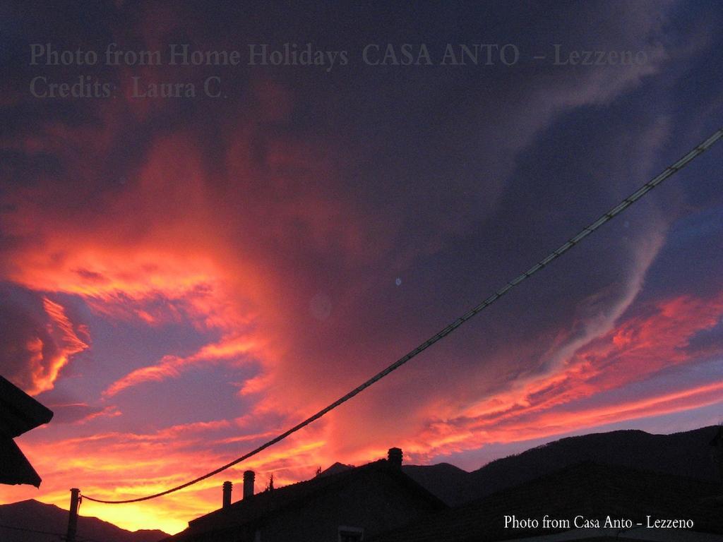 Casa Anto Lägenhet Lezzeno Rum bild